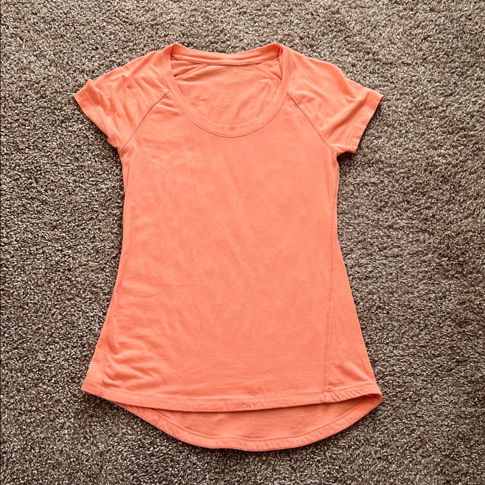 CALIA by Carrie Underwood Peach Short Sleeve Tee